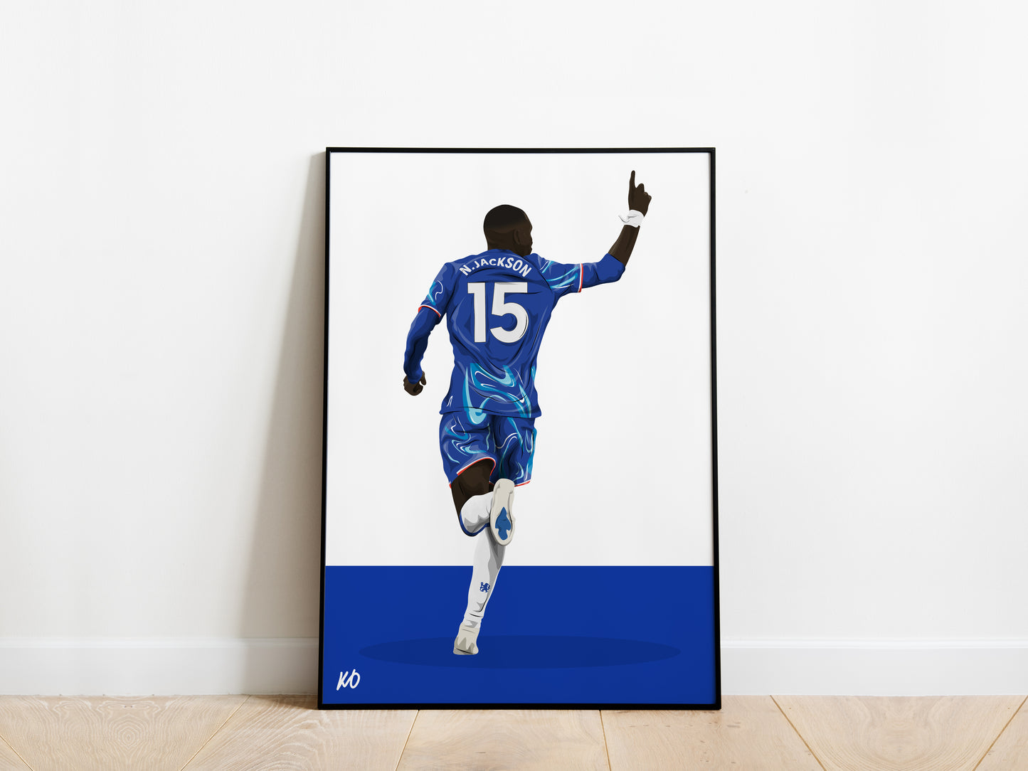 Nicolas Jackson Chelsea Poster