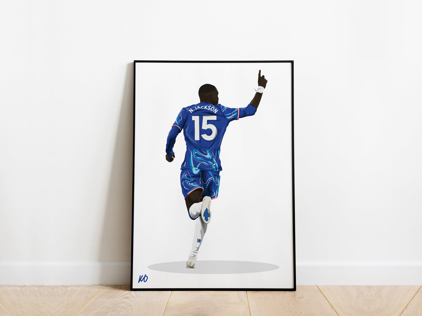 Nicolas Jackson Chelsea Poster