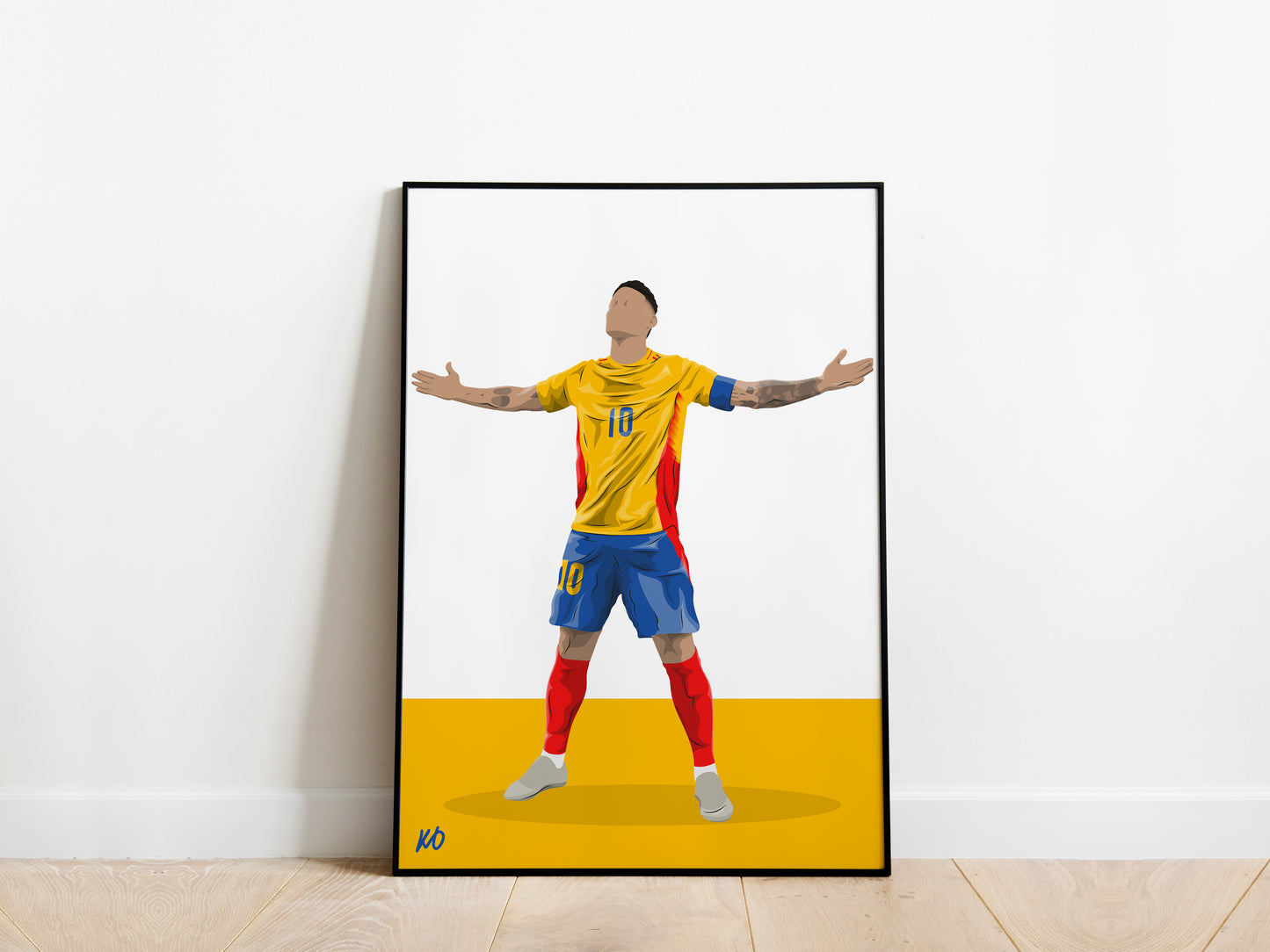 James Rodriguez Colombia Poster - KDDesigns6