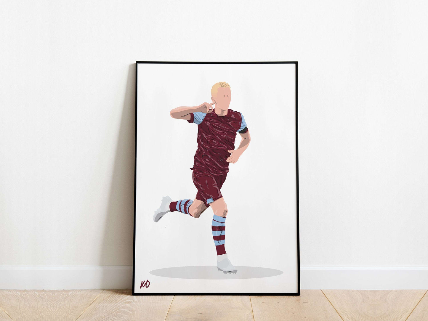 James Ward-Prowse West Ham United Poster KDDesigns6