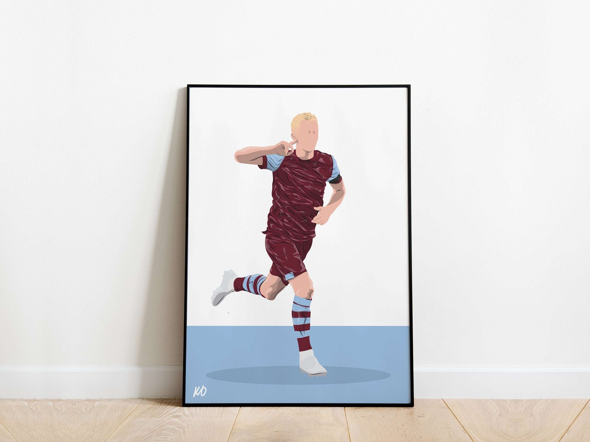 James Ward-Prowse West Ham United Poster KDDesigns6