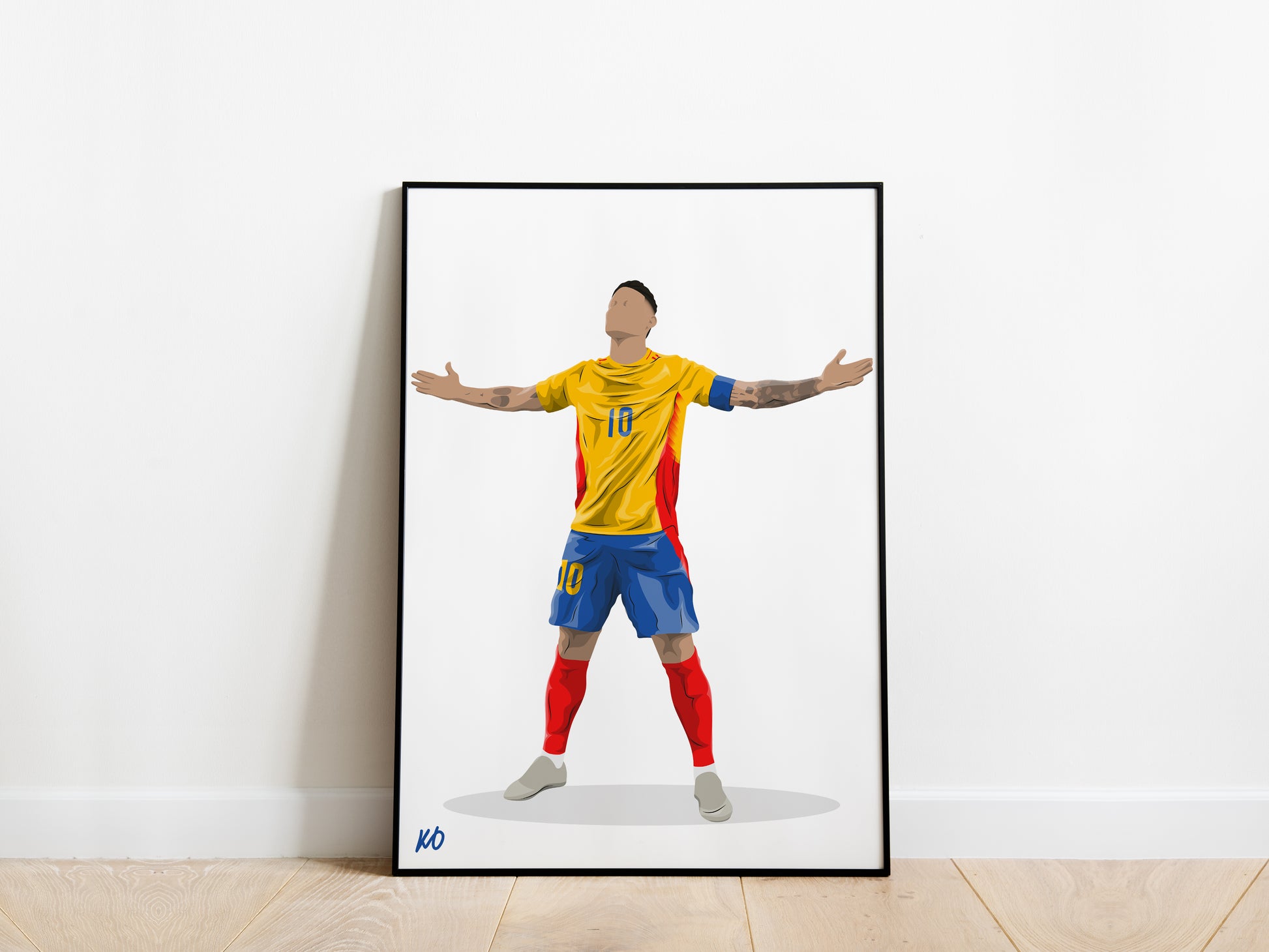 James Rodriguez Colombia Poster - KDDesigns6