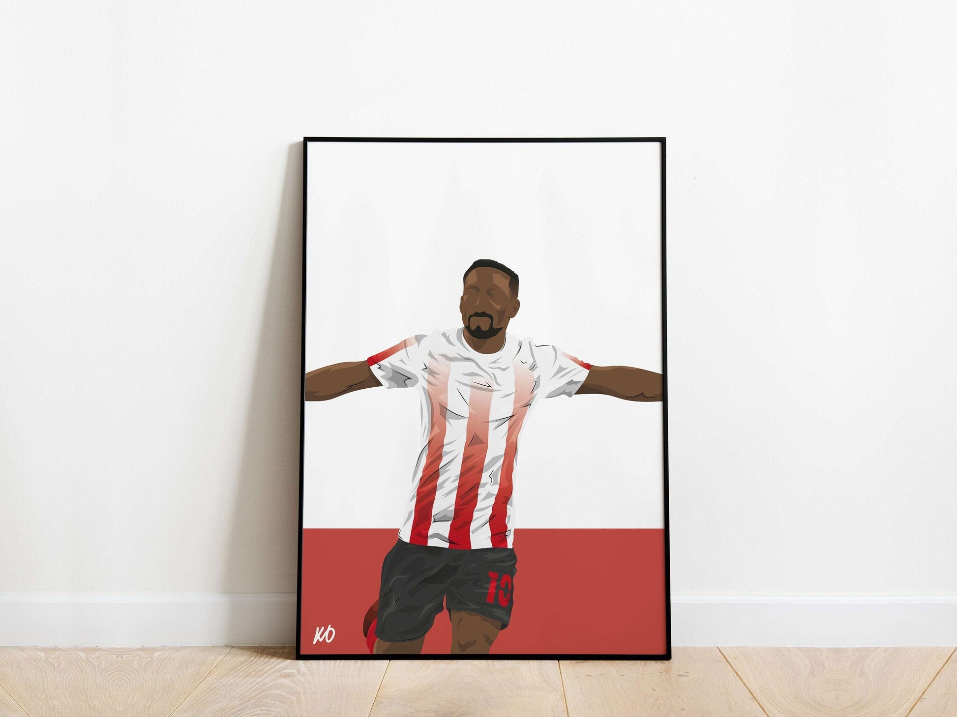 Jermain Defoe Sunderland AFC Poster KDDesigns6