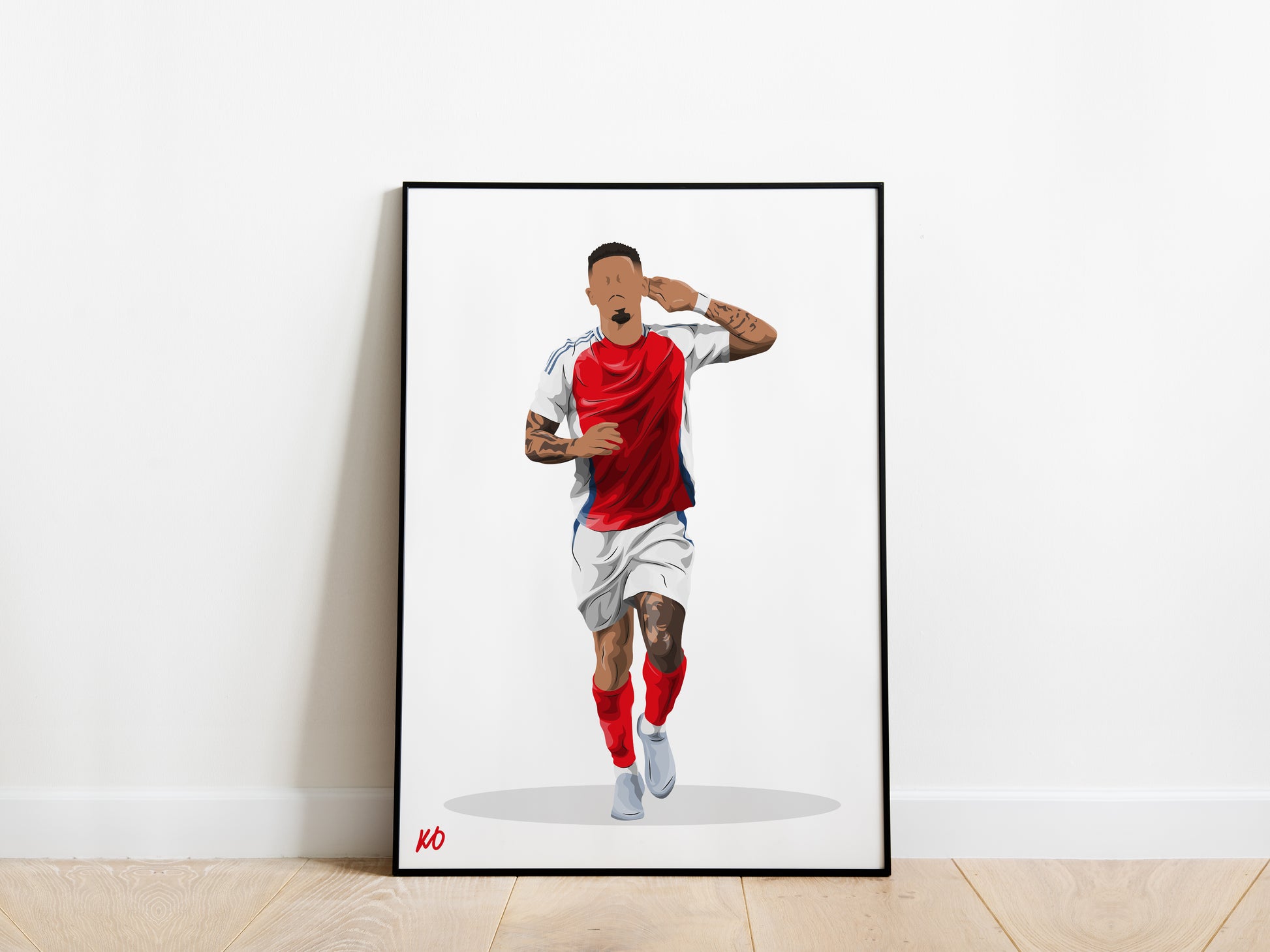 Gabriel Jesus Arsenal Poster - KDDesigns6