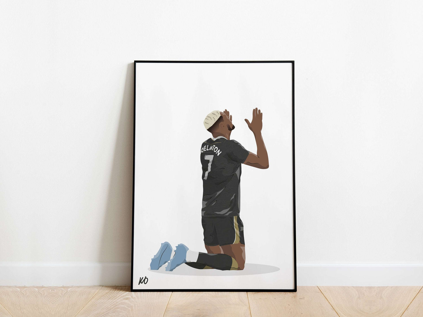 Joelinton Newcastle United Poster - KDDesigns6