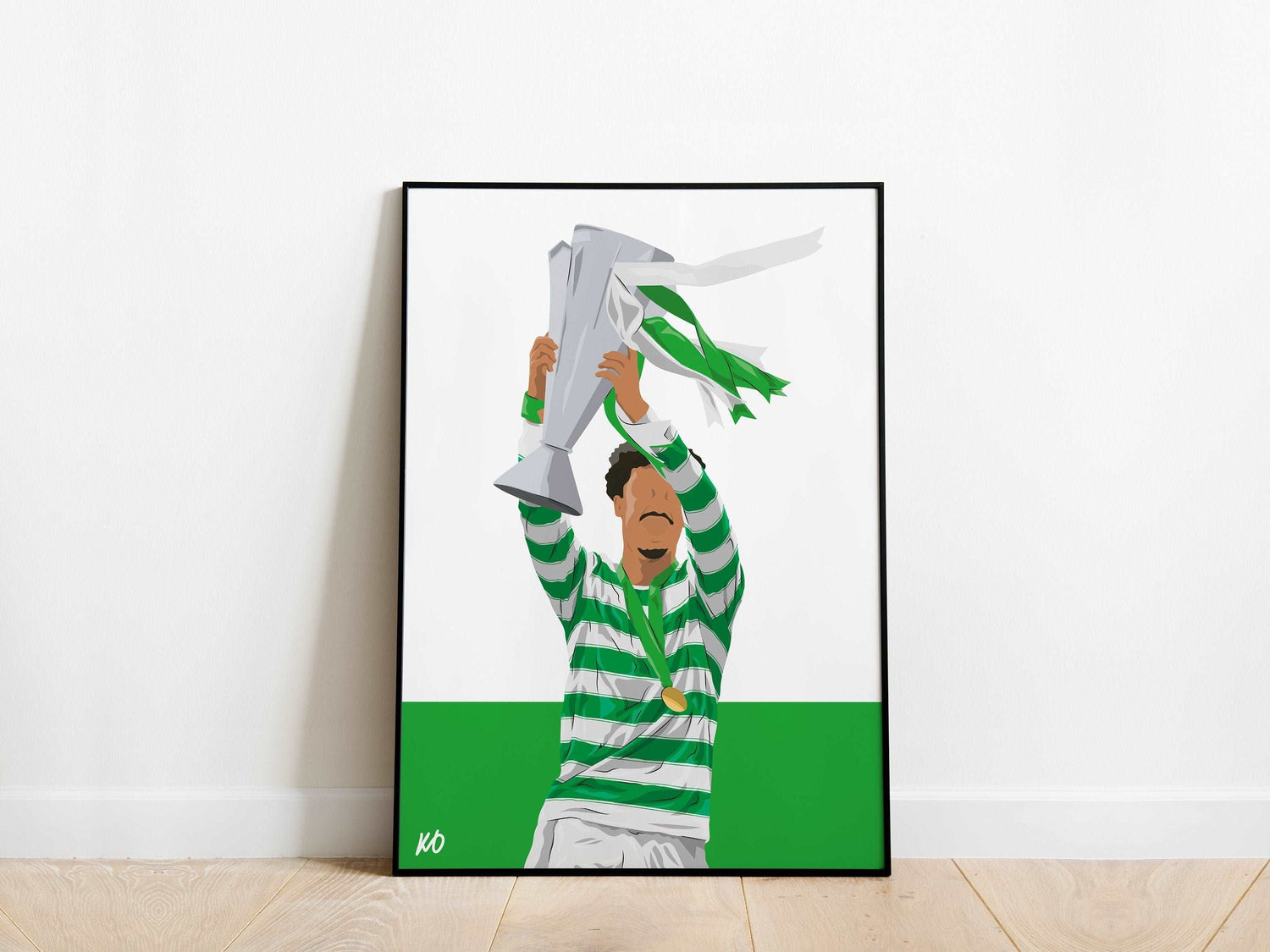 Jota Celtic Poster - KDDesigns6