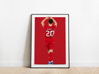 Diogo Jota Liverpool Poster