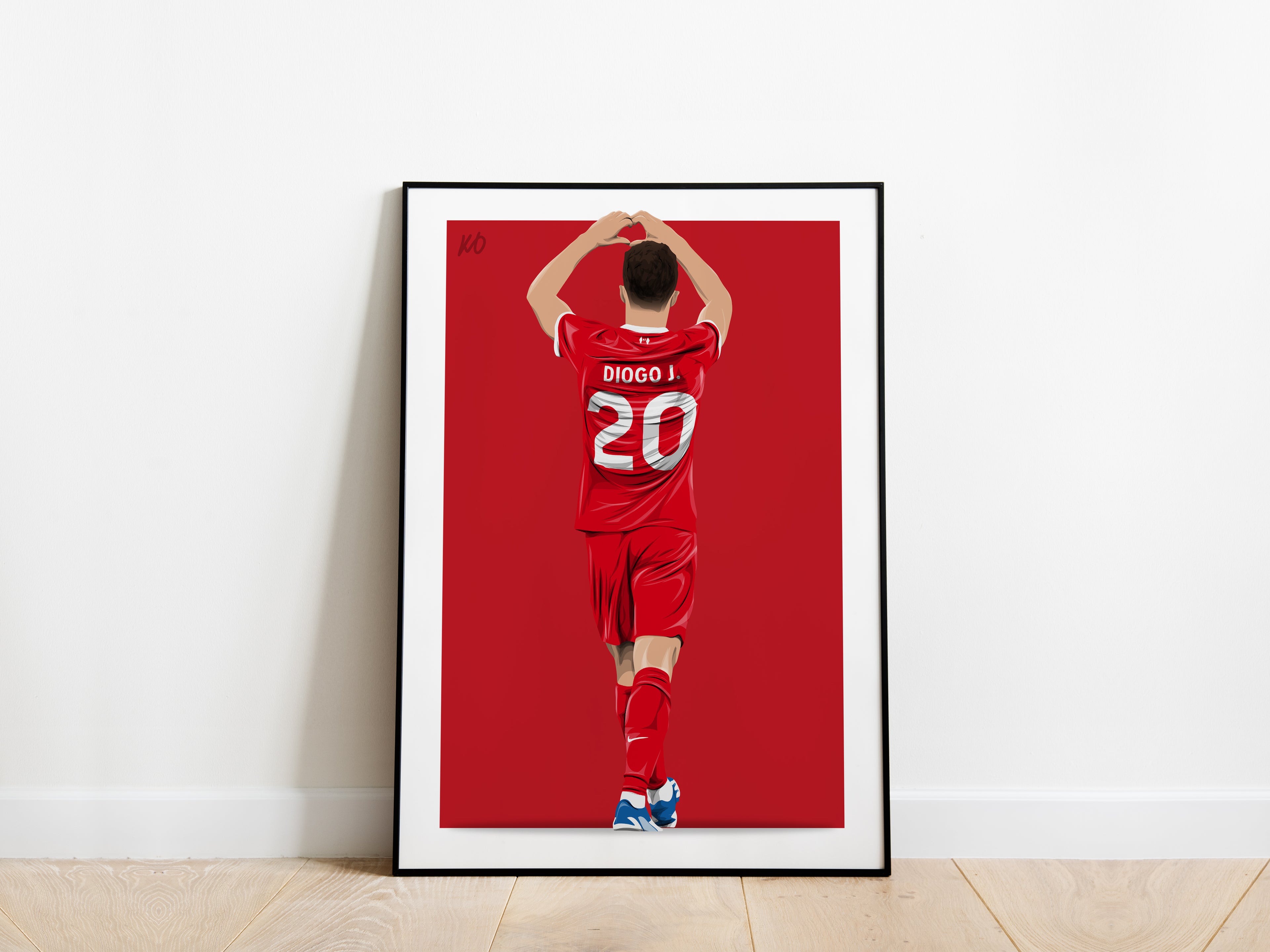 Diogo Jota Liverpool Poster