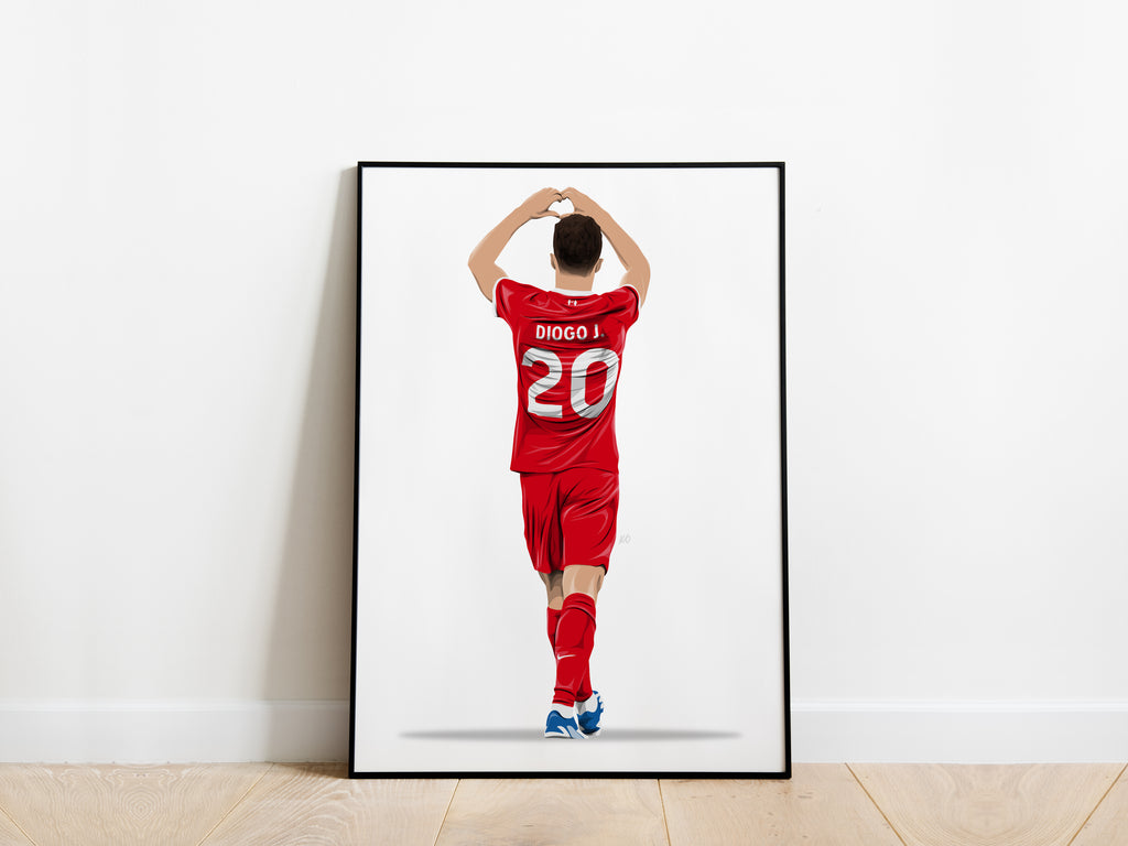 Diogo Jota Liverpool Poster