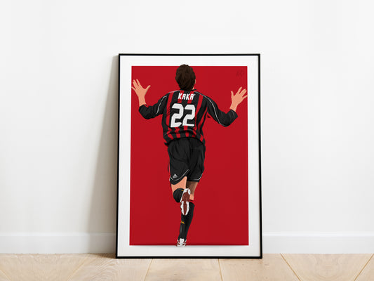 Kaka '22' AC Milan Poster