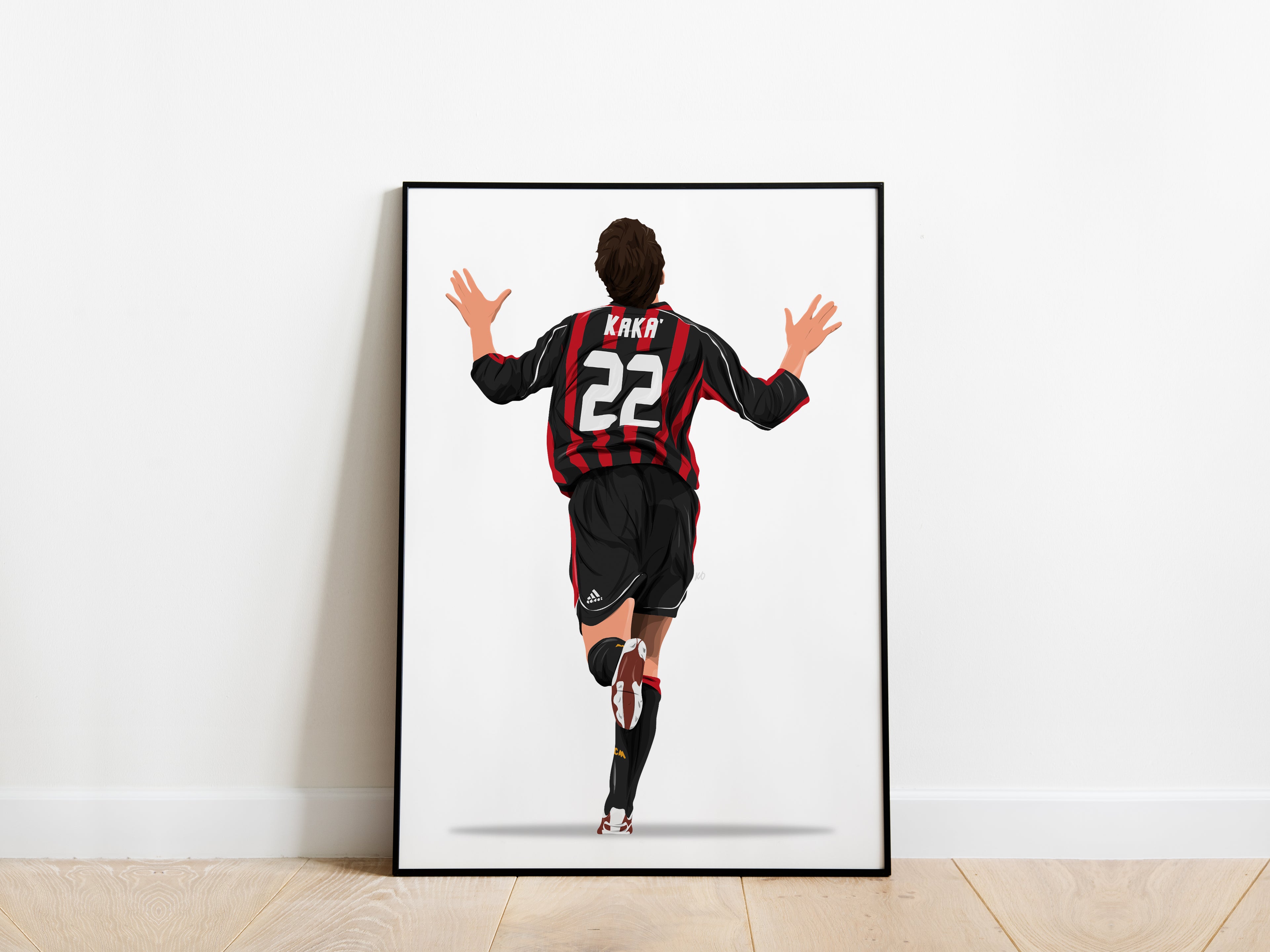 Kaka '22' AC Milan Poster - KDDesigns6