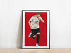 Harry Kane 'Record Breaker' Bayern Munich Poster - KDDesigns6
