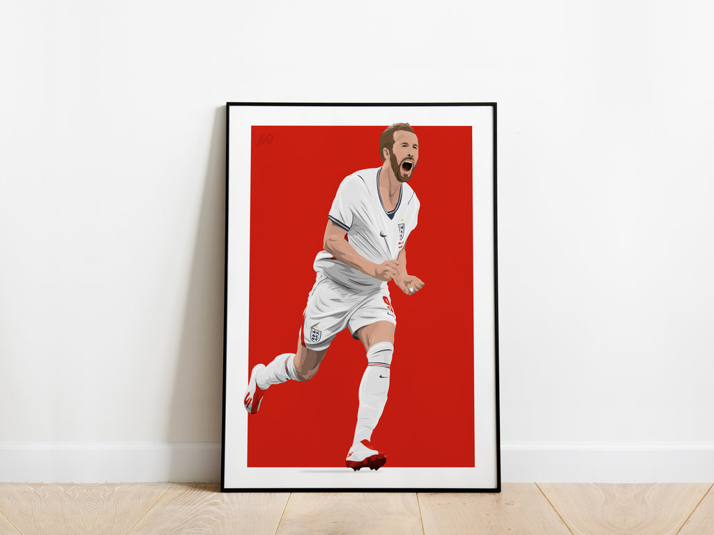 Harry Kane World Cup 2026 England Poster