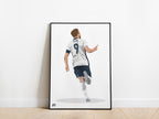 Harry Kane Euro 2024 England Poster - KDDesigns6