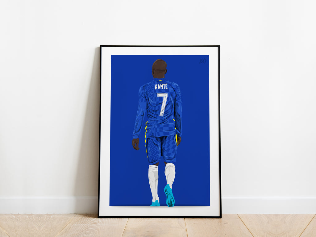 Ngolo Kante Chelsea Poster