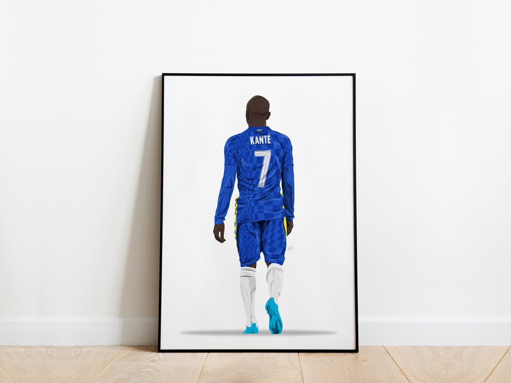 Ngolo Kante Chelsea Poster