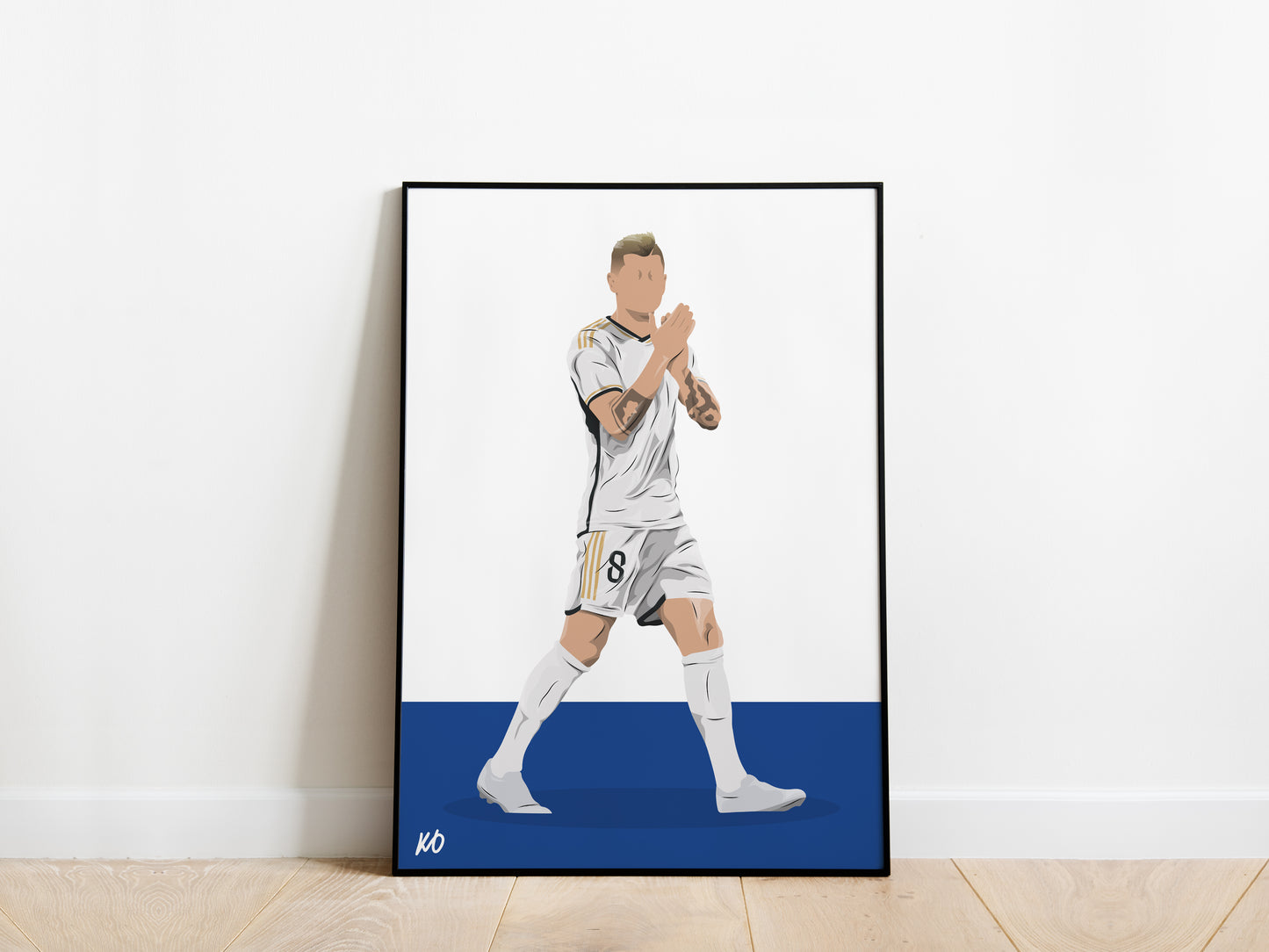 Toni Kroos Real Madrid Poster - KDDesigns6