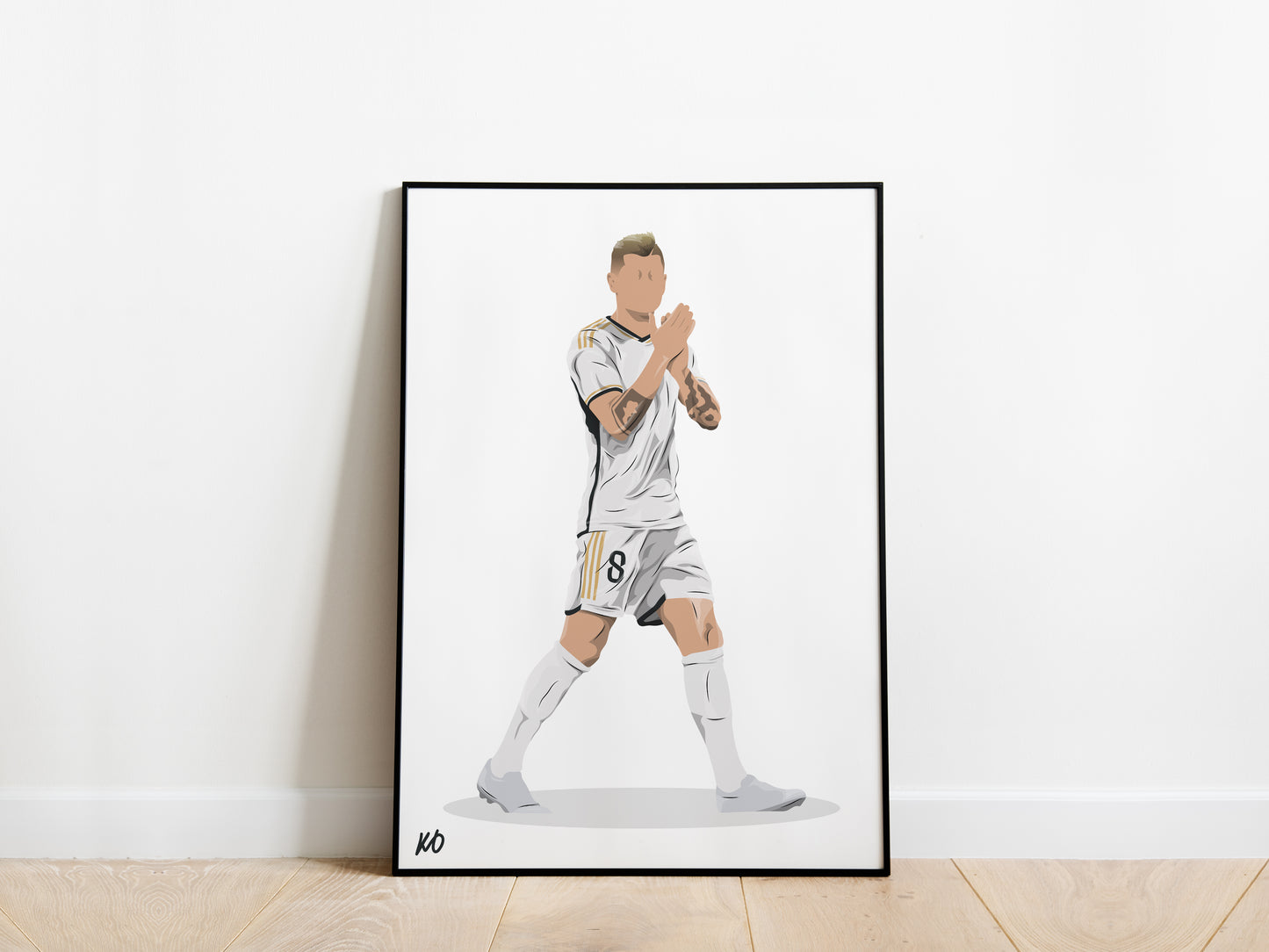 Toni Kroos Real Madrid Poster - KDDesigns6