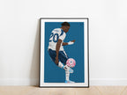 Mohammed Kudus 25/26 Tottenham Hotspur Poster - KDDesigns6