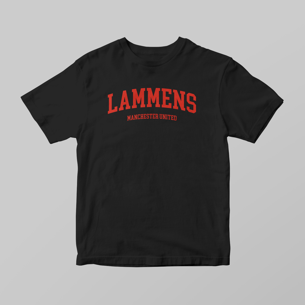Senne Lammens Varsity T-Shirt | Manchester United Graphic Tee - KDDesigns6