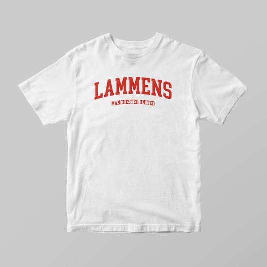 Senne Lammens Varsity T-Shirt | Manchester United Graphic Tee