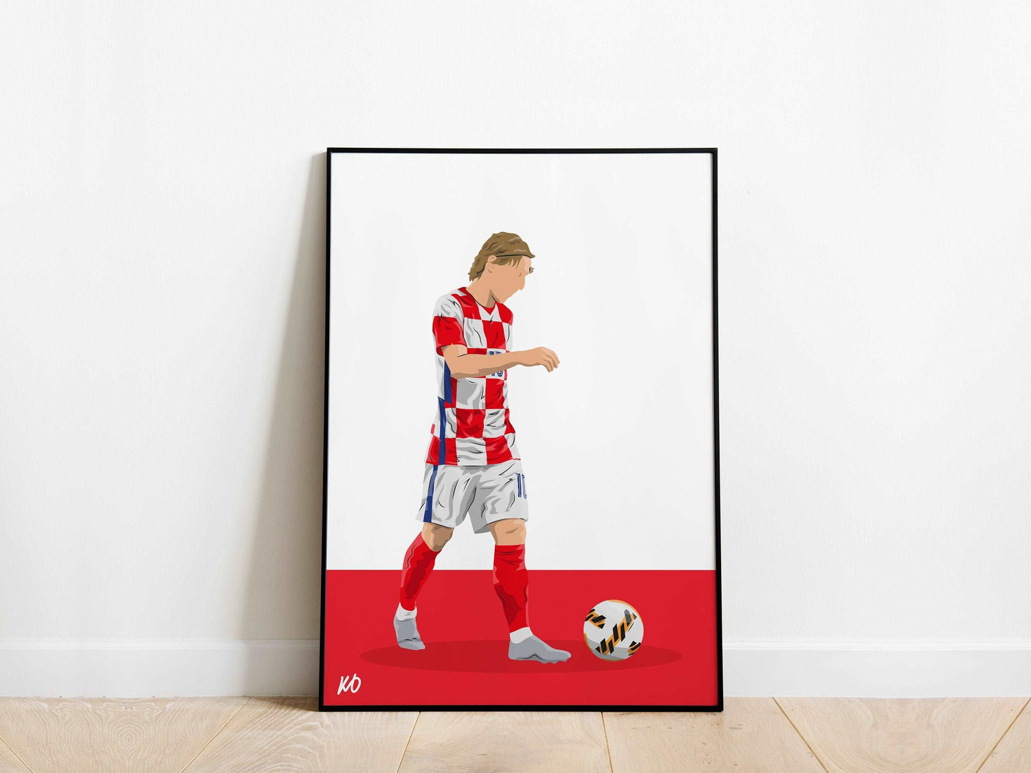 Luka Modric Croatia Poster - KDDesigns6