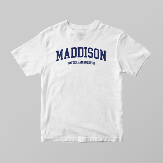 James Maddison Varsity T-Shirt | Tottenham Hotspur Graphic Tee