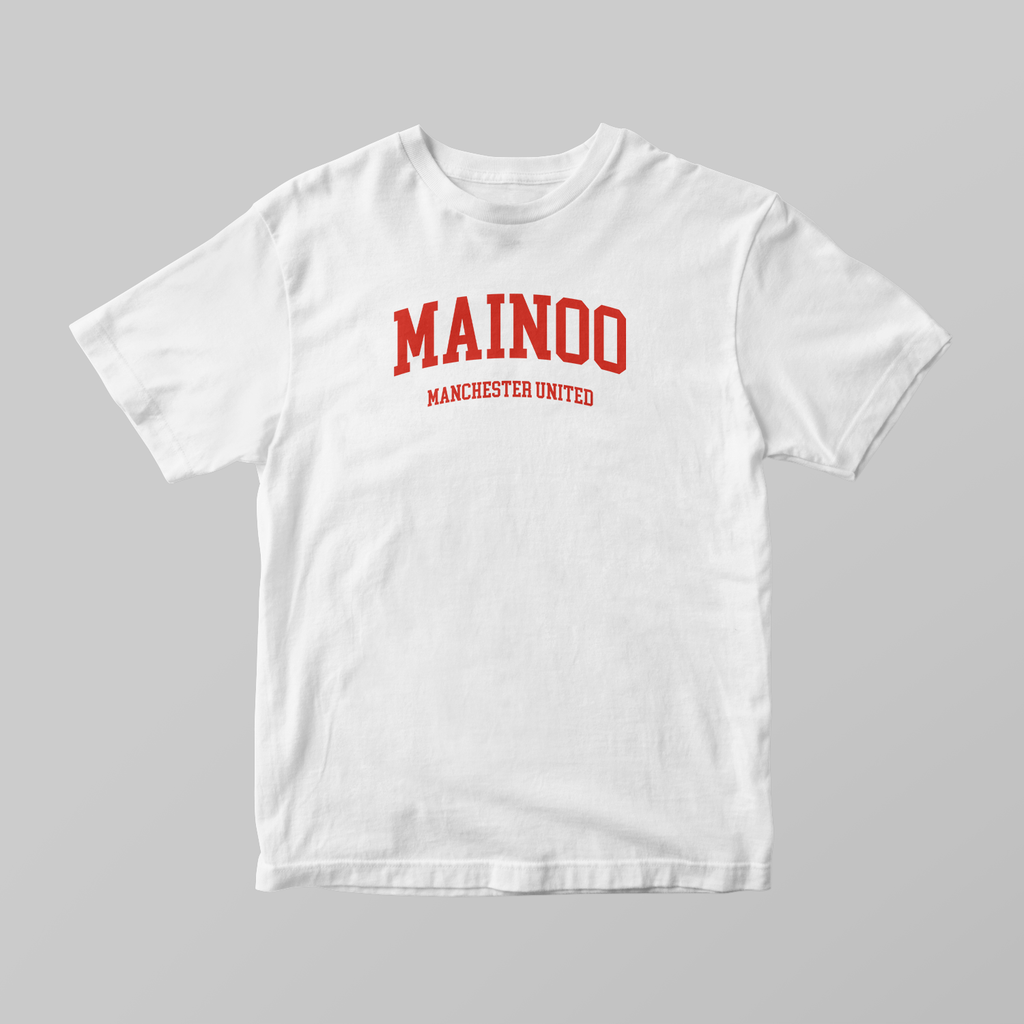 Kobbie Mainoo Varsity T-Shirt | Manchester United Graphic Tee - KDDesigns6