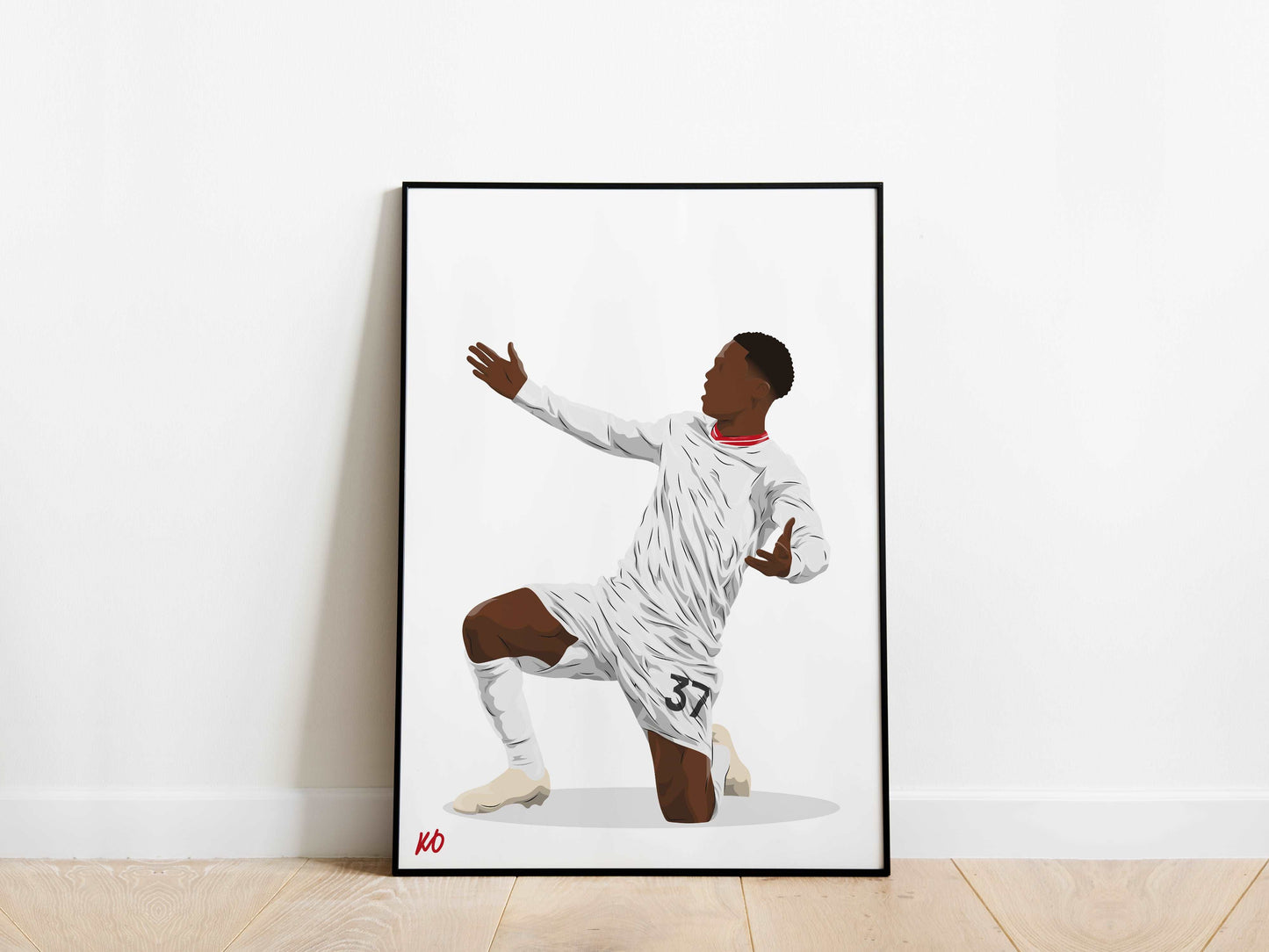 Kobbie Mainoo Manchester United Poster