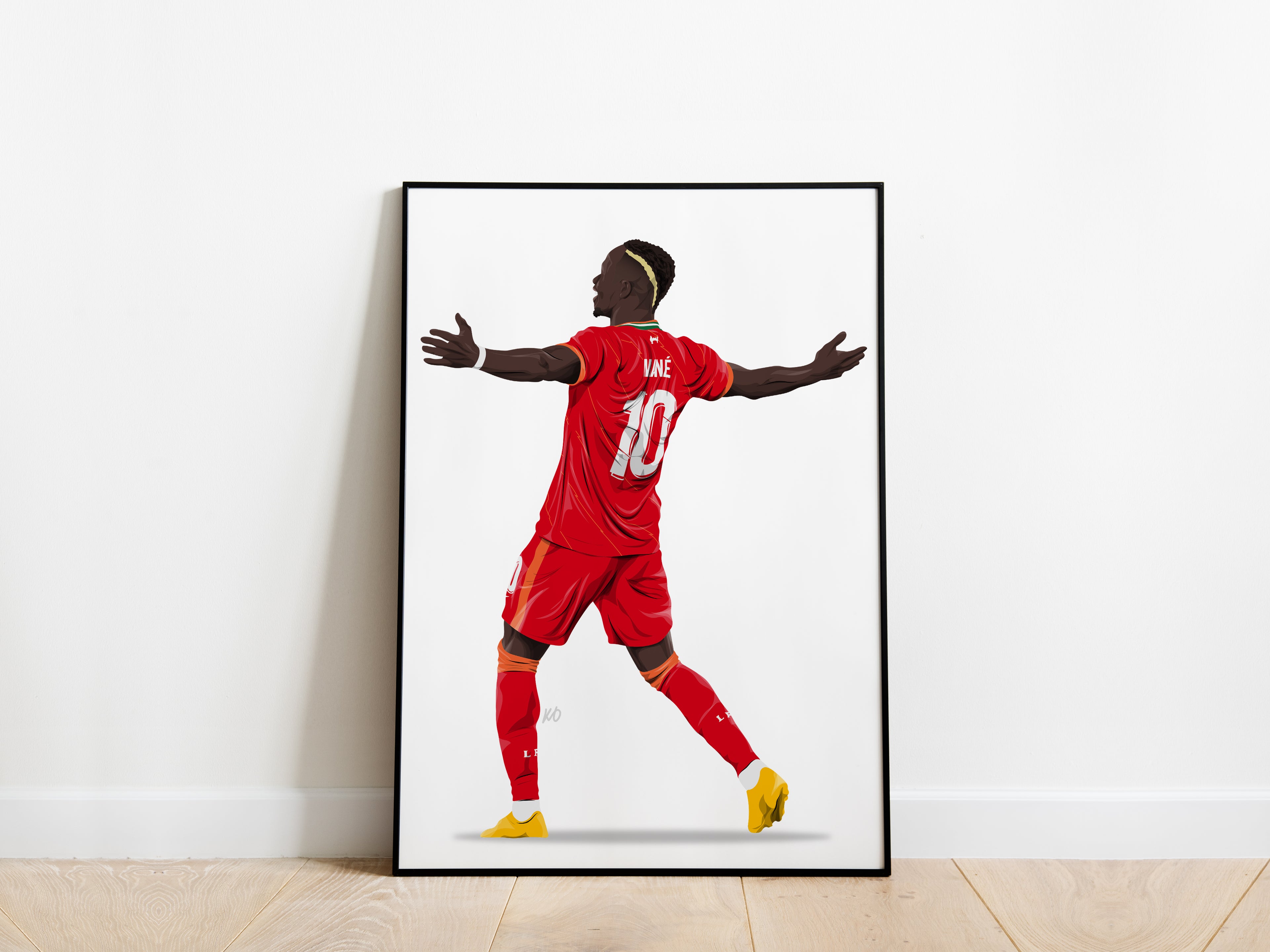 Sadio Mane Liverpool Poster - KDDesigns6