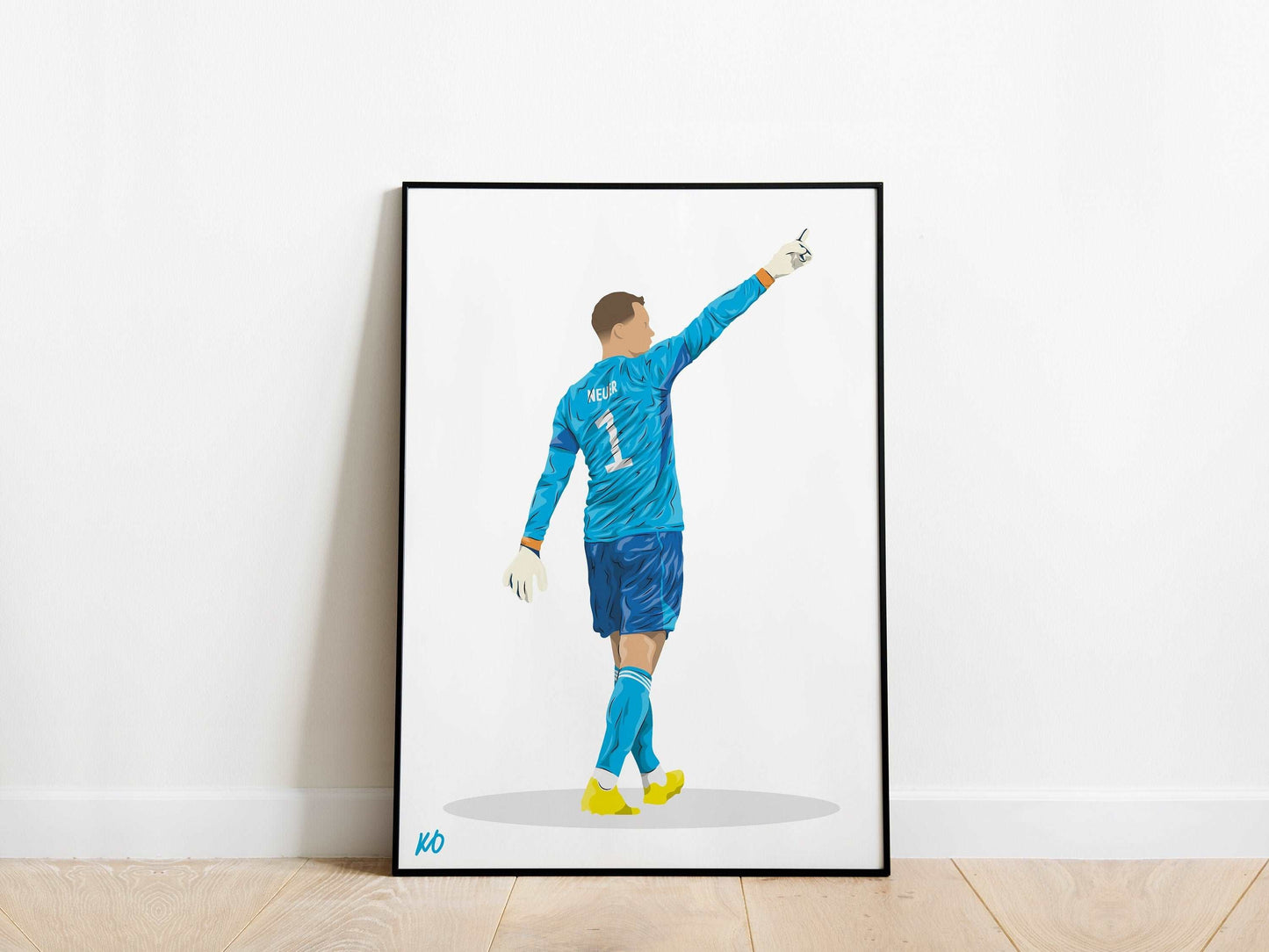 Manuel Neuer Germany Poster KDDesigns6