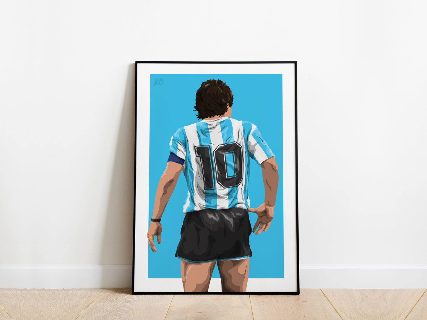 Diego Maradona Argentina Poster