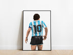 Diego Maradona Argentina Poster - KDDesigns6