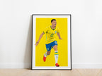 Gabriel Martinelli World Cup 2026 Brazil Poster