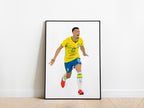 Gabriel Martinelli World Cup 2026 Brazil Poster