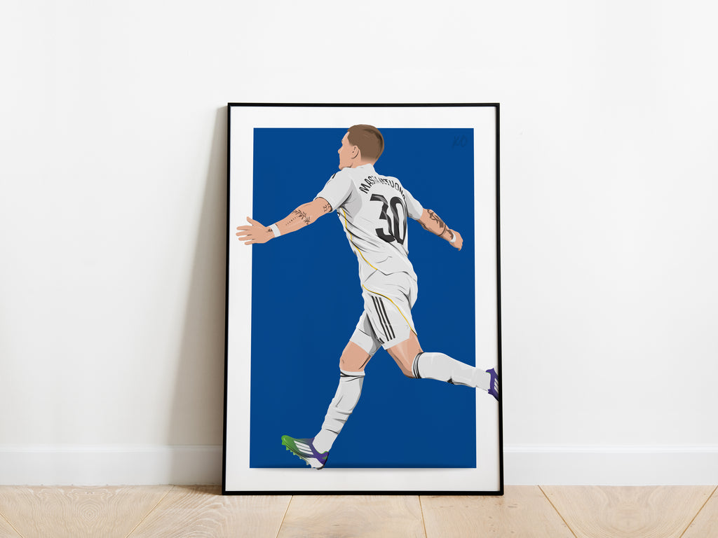Franco Mastantuono Real Madrid Poster - KDDesigns6