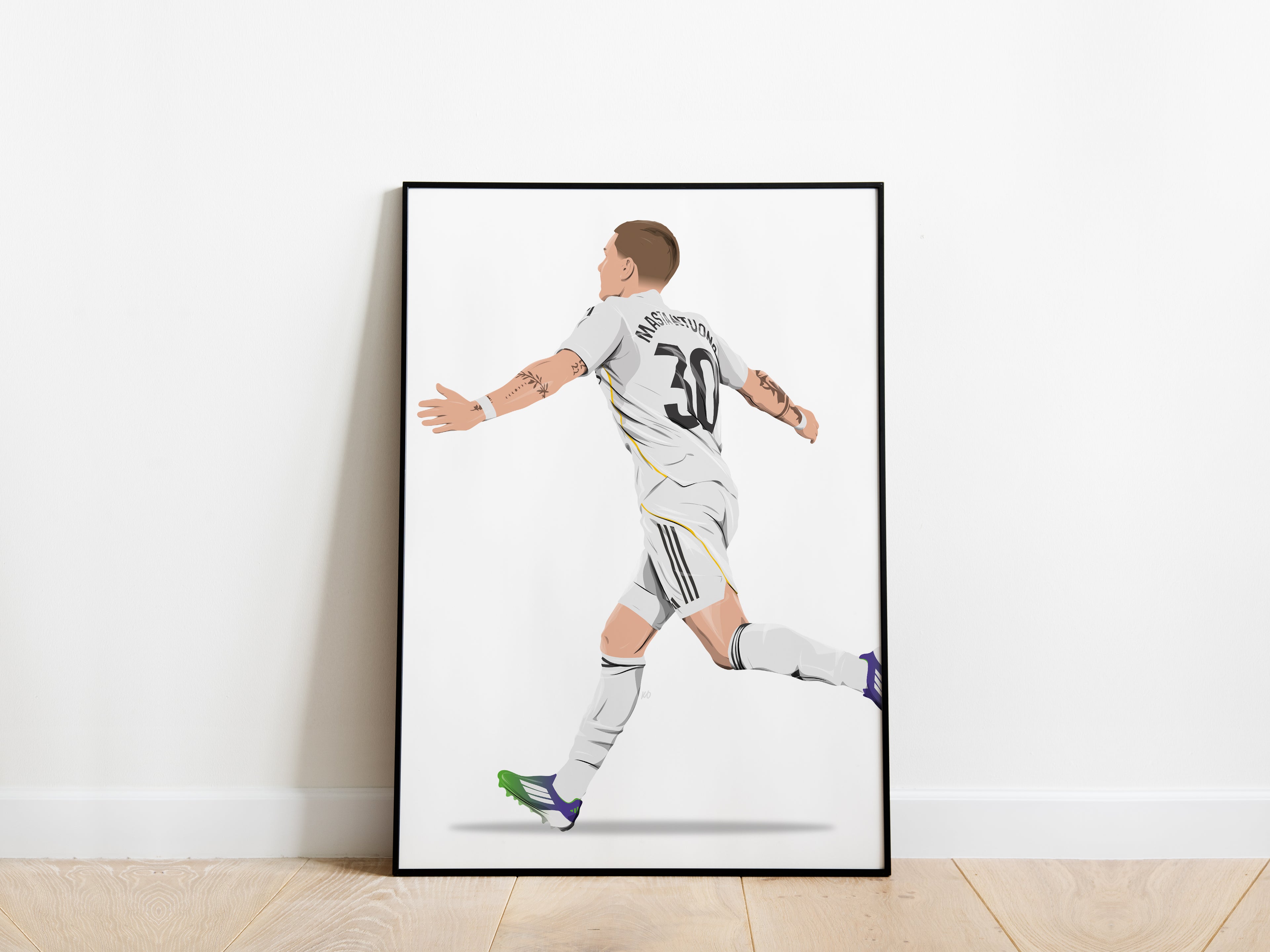 Franco Mastantuono Real Madrid Poster - KDDesigns6