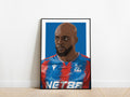 Jean-Philippe Mateta Portrait Crystal Palace Poster - KDDesigns6
