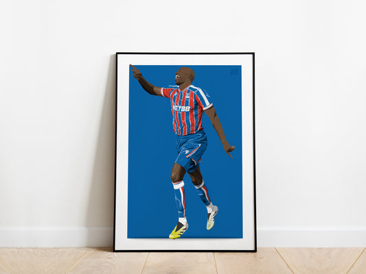 Jean-Philippe Mateta 25/26 Crystal Palace Poster