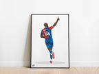 Jean-Philippe Mateta 23/24 Crystal Palace Poster - KDDesigns6