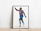 Jean-Philippe Mateta 25/26 Crystal Palace Poster - KDDesigns6