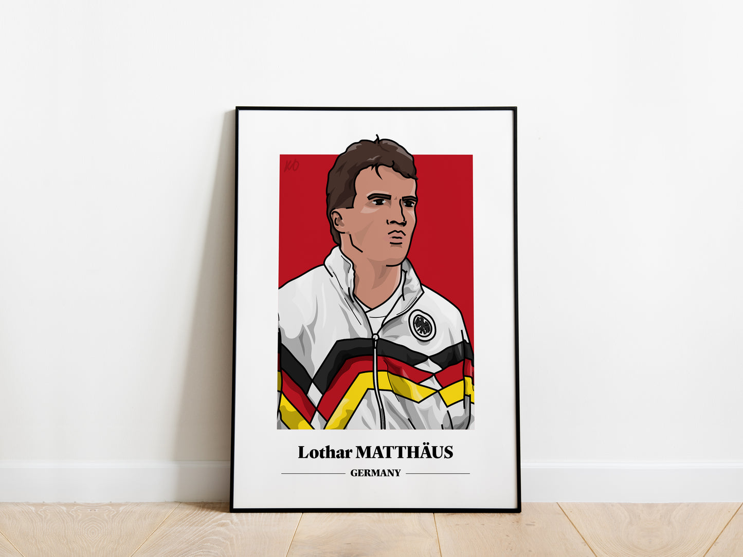 Lothar Matthaus Germany Poster