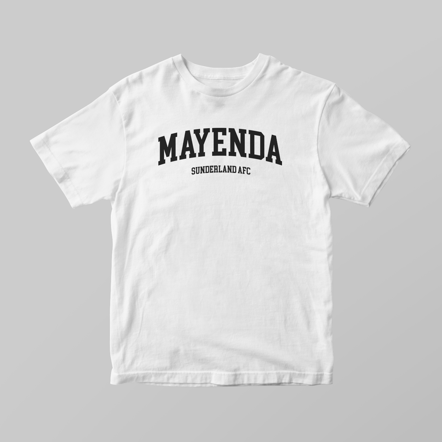 Eliezer Mayenda Varsity T-Shirt | Sunderland AFC Graphic Tee - KDDesigns6