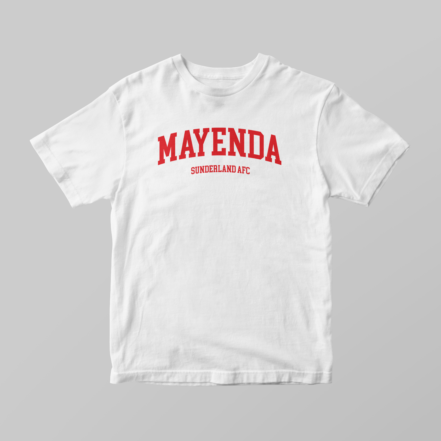 Eliezer Mayenda Varsity T-Shirt | Sunderland AFC Graphic Tee - KDDesigns6