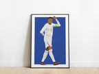 Kylian Mbappe Celebration France Poster