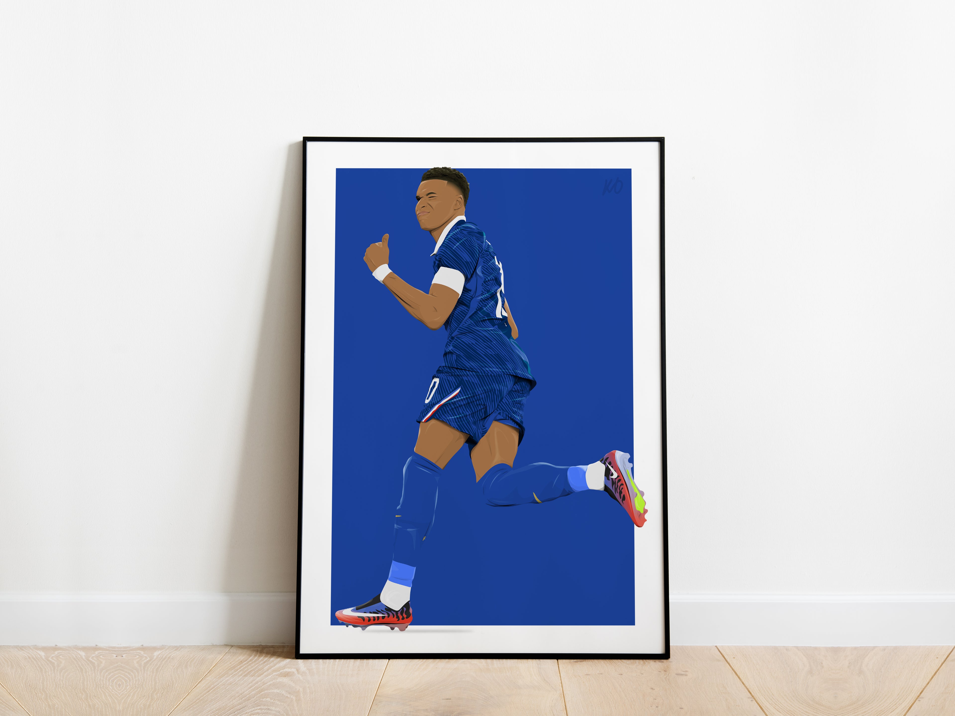 Kylian Mbappe World Cup 2026 France Poster