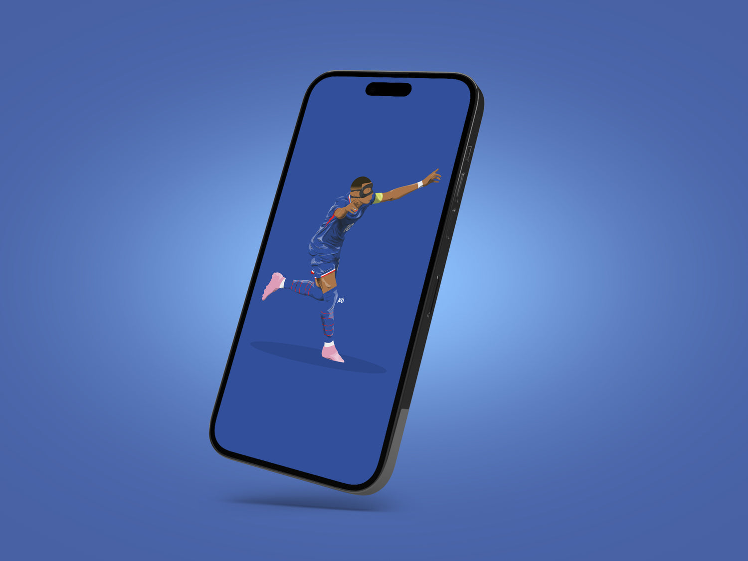 Kylian Mbappe France Wallpaper - KDDesigns6