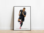 Kylian Mbappe 25/26 Away Kit Real Madrid Poster - KDDesigns6