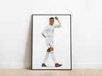 Kylian Mbappe Celebration France Poster