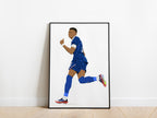 Kylian Mbappe World Cup 2026 France Poster